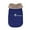 Blue, variant on Cozy Windproof British Style Dog Vest Winter Coat Warm Dog Apparel for Cold Weather Dog Jacket for Small Medium Large Dogs with Furry Collar