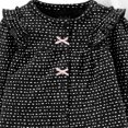 thumbnail image 2 of Conjunto Carter's 3 piezas Cárdigan Con Broches, Body y Leggins Talla 3-6 Negro, 2 of 4