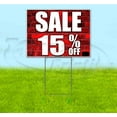 thumbnail image 1 of Sale 15% Off (18" x 24") Yard Sign, Includes Metal Step Stake, 1 of 6