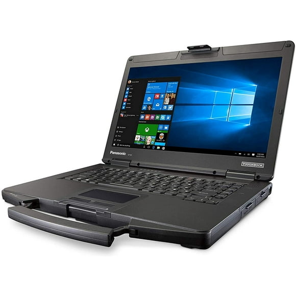 Refurbished- Panasonic ToughBook CF-54 MK2, Intel Core i5-6300U @ 2.40GHz, 14" HD, 16GB, 256GB, Dual Pass, 4G LTE, Webcam, DVD, Win 10, Backlit Keyboard