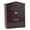 Dark Brown, variant on DOLITY Wall Mount Lockable Mailbox Letterbox Durability Large Capacity Metal Modern Mail Letter Box for Outdoor Residential Entryway Dark Brown