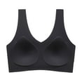 thumbnail image 2 of Mifsaly Seamless Wireless Bra for Women Full Coverage Bra Comfy Soft Anti-Sagging Breasts Bralettes with Support Breathable Soild Color Casual Sport Underwear, 2 of 3