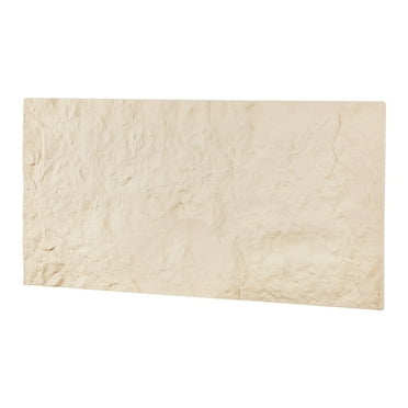 VEVOR 3D Wall Panels, 4-Pack 48"x24" PU Stone Panels, 32 Sq. Ft. Coverage, Stone Yellow Finish