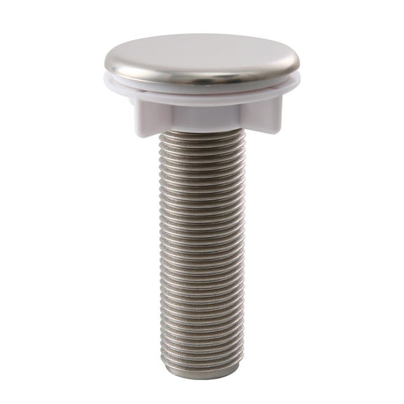 Mainstay Brushed Nickel Easy Installation Sink Hole Cover