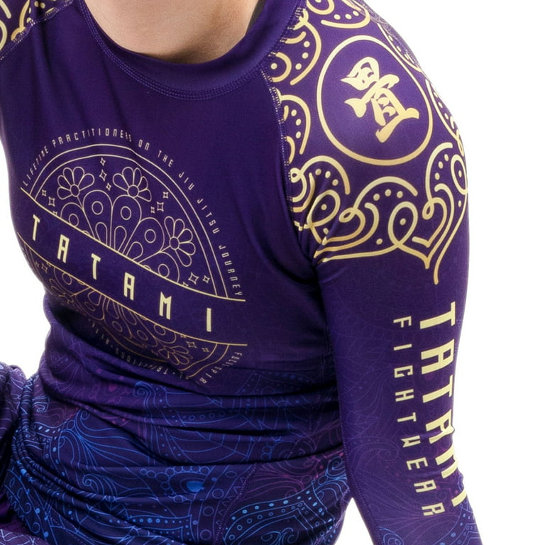 XSURVIVE purple women outdoor rashguard for sports and fitness outfit