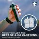 thumbnail image 1 of Survivor Filter Squeeze Water Filter Kit – Incluye pajita de filtro de agua personal y 2 cantinas plegables de botellas de agua Survivor Filter Survivor Filter, 1 of 2