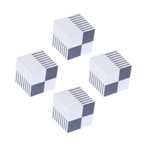 Set of 4 Miniature Dollhouse Floor Lights for Dollhouse Floorboard Decoration