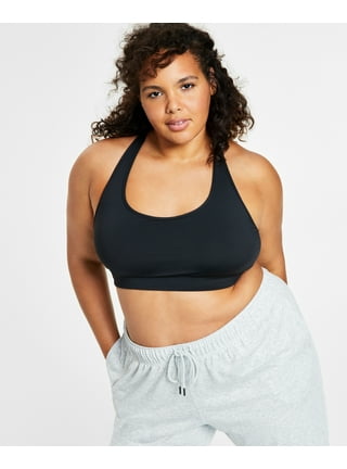 Ideology Ladder-Back Mid-Impact Sports Bra Black XSmall Affordable