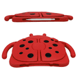 thumbnail image 3 of Tablet Case for iPad 7th/8th/9th Generation 10.2-in Kids Shockproof Cover Beetle Design with Stand & Pencil Holder, 3 of 8