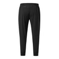 thumbnail image 3 of Ftwytp Joggers for Men Casual Jogging Sports Fitness Running Pants Mid Waisted Solid Color Pants Elastic Drawstring with Pockets, 3 of 6
