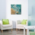 thumbnail image 4 of Tide Pools Metal Wall Art - 25W x 23.5H in., 4 of 5