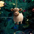 thumbnail image 1 of Decoraciones de árbol de Navidad Decoración colgante de Navidad Accesorios de fotos Adornos de acrílico de granja para pared, vacacion Estilo J perfecl rebanadas colgantes, 1 of 8