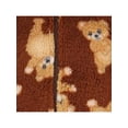 thumbnail image 4 of 5 More Minutes Girl's Teddy Bear Sherpa Jacket and Pants PJ Set, 4 of 5