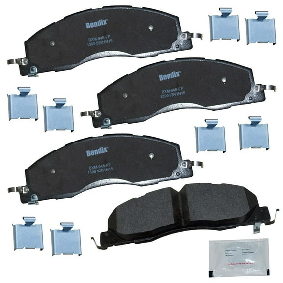 Disc Brake Pad Set Fits select: 2012 DODGE RAM 1500, 2013-2018 RAM 2500