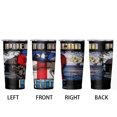thumbnail image 4 of Puerto Rican Pride 20oz Tumbler, Insulated Stainless Steel Water Bottle Portable Travel Coffee Tea Mug Cup, 4 of 6