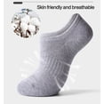 thumbnail image 6 of Huhudde 6 Pairs Low Cut Invisible Ankle Short Socks for Men with Breathable and Wicking Features Not Show Liner Socks, 6 of 17