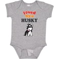 thumbnail image 3 of Inktastic Siberian Husky Dog Puppy Boys or Girls Baby Bodysuit, 3 of 5