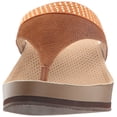 thumbnail image 5 of SoftWalk Women's Heights Wedge Sandal, Cognac/Gold, 10.5 M US, 5 of 6