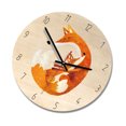thumbnail image 3 of Punteros de aluminio de dibujos animados Reloj de pared con esfera de madera Movimiento sin tictac Reloj de sala de estar Dormitorio Methold JJ20451-02, 3 of 6