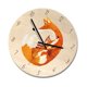 thumbnail image 3 of Punteros de aluminio de dibujos animados Reloj de pared con esfera de madera Movimiento sin tictac Reloj de sala de estar Dormitorio Advancent JJ20451-02, 3 of 6