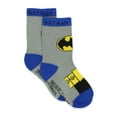 thumbnail image 4 of Batman Boy's 6 pack Athletic Crew Socks (Baby/Toddler) BM7776B, 4 of 6