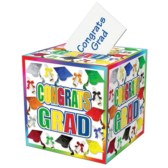 Beistle - Graduation Card Box - 12" x 12" - Pack of 6