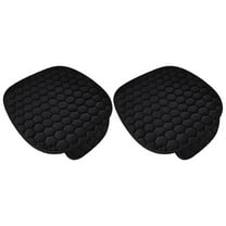 Hmgxay 2PCS Winter Plush Car Seat Cushion, Non-slip Warm Car Seat Cover, Easy Install Heated Vehicle Seat Pad, Universal Comfort Auto Seat Protector(19.7x19.7 Inches)