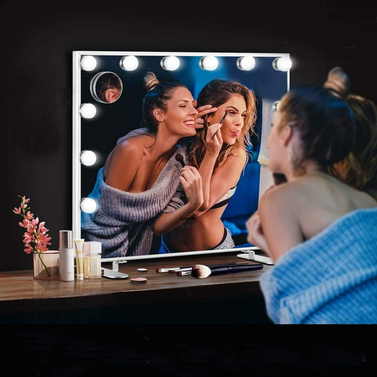 Hansong Vanity Mirror with Lights Hollywood Lighted Makeup