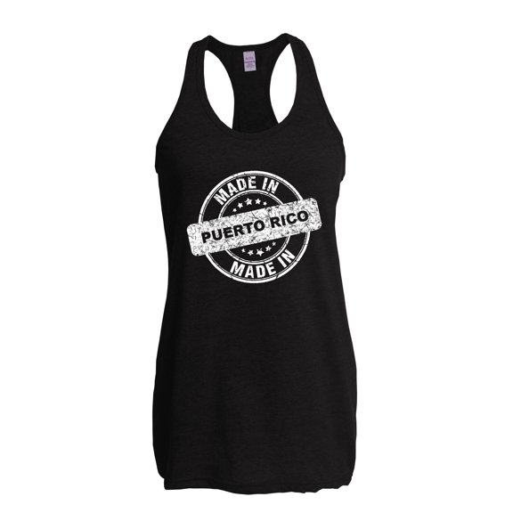 NIB - Women's Racerback Tank Top - Puerto Rico Made