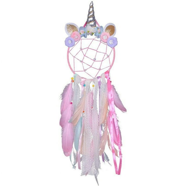Dream Catcher, Large Dreamcatcher, Handmade Feather Mobile Wall Decor Hanging