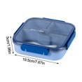 thumbnail image 3 of Buy 2 Get 3! Lunch Box For Workers, Girls, Microwave Heating Lunch Box, Student-specific Compartment Plastic Lunch Box, 3 of 3