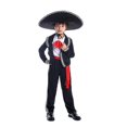 thumbnail image 1 of Mariachi-Amigo Children Festival Party Suits Dancing Performance Stage Outfits for Theme Party, 1 of 3