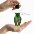 thumbnail image 4 of Urna de Cremación Mini Recordatorio Trupoint Árbol de la Vida Verde Pequeña, 4 of 7