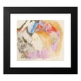 thumbnail image 2 of Odilon Redon 23x20 Black Modern Framed Museum Art Print Titled - Young Girl and Flowers, 2 of 5