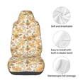 thumbnail image 4 of Wukai Groovy Hippie Flower Mushrooms Full Set Car Seat Covers with Soft Padding Universal Auto Front Seats Protector and Cushion Mat, 4 of 5