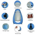 thumbnail image 2 of Pop Up Private Shower Tent Portable Outdoor Sunshade Camping Toilet Changing Room, 2 of 6