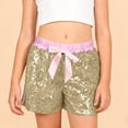 thumbnail image 2 of Hessimy Girls Flowy Shorts Butterfly Shorts for Kids with Pocket Athletic Shorts Running Shorts for Girls(Pink,0-1 Years), 2 of 8