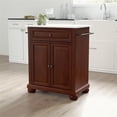 thumbnail image 4 of Crosley Furniture Alexandria Wood Portable Kitchen Island in Mahogany, 4 of 9