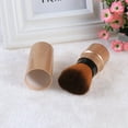 thumbnail image 4 of IBASETOY Retractable Rose Plated Gold Makeup Brush Set for Powder Mineral Blending and, 4 of 8