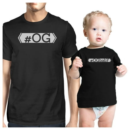 

OG T-Shirt OG Baby Tee Funny Dad And Baby Matching T-Shirts Gifts