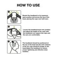 thumbnail image 3 of LYSIAN Foldable Hearing Protection Earmuffs, 31dB SNR Noise Reduction, Adjustable Adult Ear Muffs for Shooting, Workshop, Mowing & Loud Events, One Size, Fluorescent Orange, 3 of 8