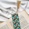 thumbnail image 6 of Kdxio Hawaiian Style Print Metal Tassel Bookmarks,Perfect Gift for Art Lovers and Bookworms Metal Bookmarks for Women, 6 of 8