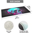 thumbnail image 3 of Coolnut Bath Mat, Soft Absorbent Bath Rug, Cartoon Skull Bath Mats for Bathroom, Living Room Bedroom Home Floor Mat, Bath Mat for Tub Non Slip 20 x 39 Inch Home Decor, 3 of 7