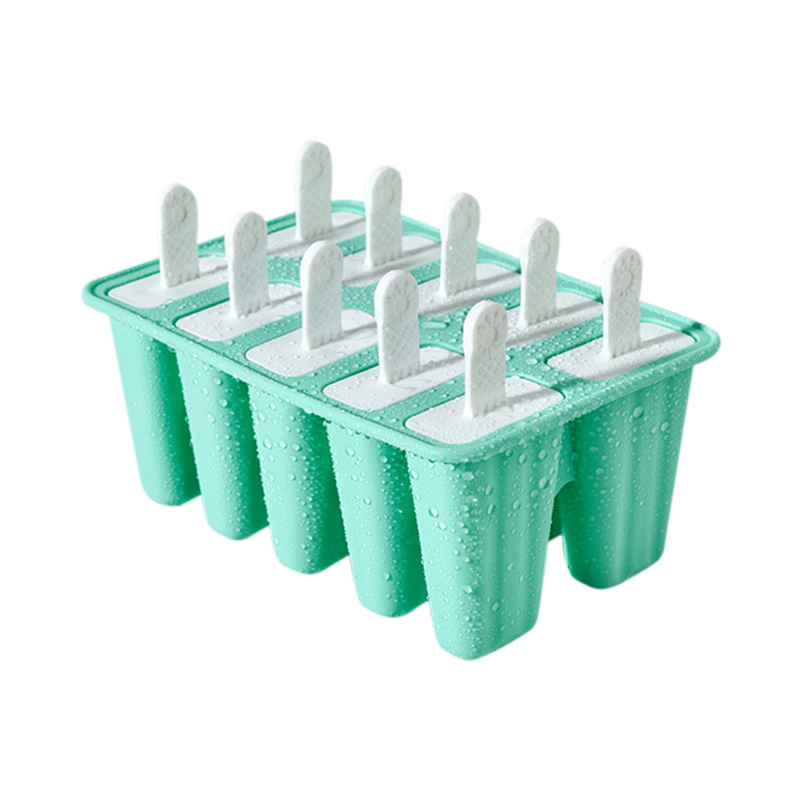 Silicone Ice Pop Molds, Easy Release Ice Cream Mold Reusable Popsicle Stick