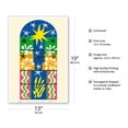 thumbnail image 2 of Christmas Eve - Maquette Design for Stain-Glass Window - From an Original Cut-Out Artwork by Henri Matisse c.1952 - Master Art Print (Unframed) 13in x 19in, 2 of 4