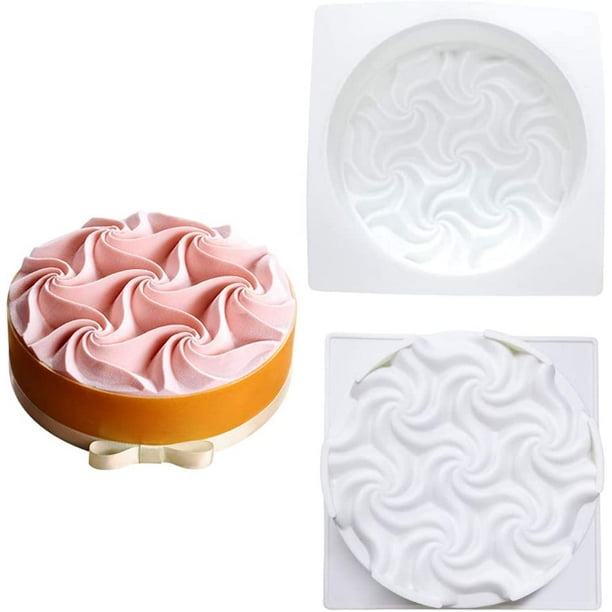 Mini Moule à Gâteau en Spirale Moule en Silicone a Forme de