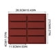 thumbnail image 3 of Moldes para hornear, molde para pasteles de 8 eslabones de chocolate, moldes rectangulares pequeños, moldes para hornear pasteles, molde de chocolate, 3 of 4