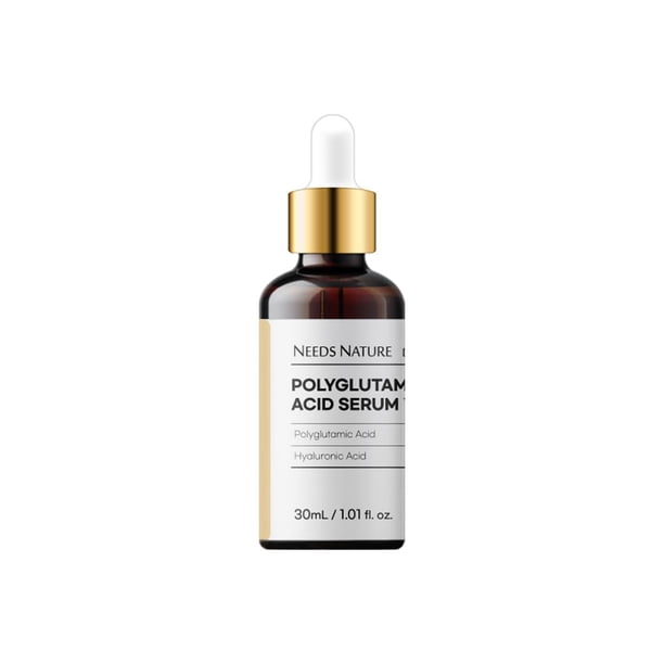 Sérum NEEDS NATURE Ácido poliglutámico 10% con ácido hialurónico 30 ml