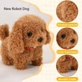 thumbnail image 7 of BESTSKY New Robot Dog My Realistic Robot Puppy Toys - 6.7" Robot Puppy That Acts Like A Real Puppy Walking, Barking, Tail Wagging, the Best Christmas Birthday Holiday Gifts for Boys Girls (Ages 3-6), 7 of 7