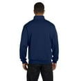 thumbnail image 3 of Jerzees Adult 8 oz. NuBlend Quarter-Zip Cadet Collar Sweatshirt - 995M, 3 of 4